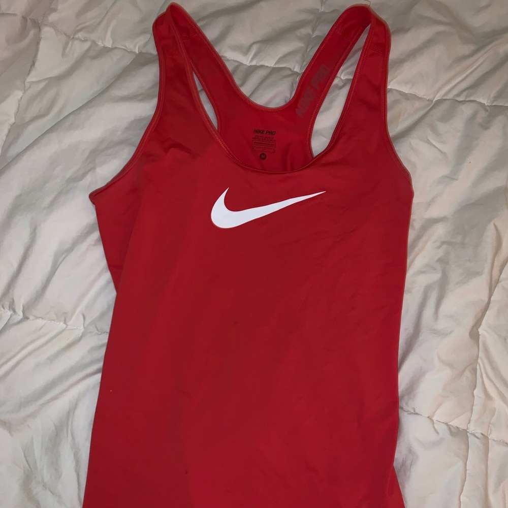 Red Nike Tank Top
